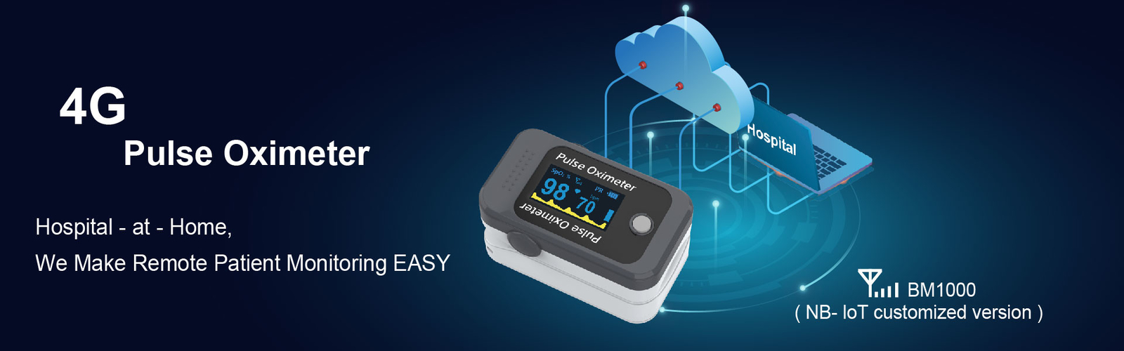 ปลายนิ้ว Pulse Oximeter